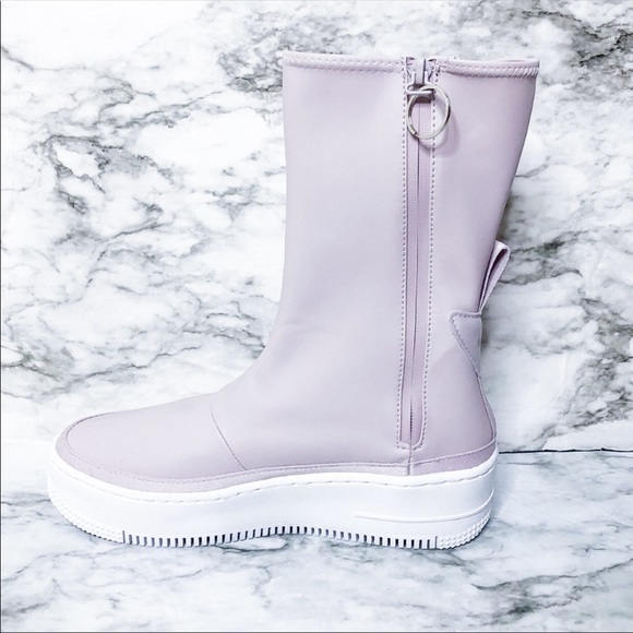 nike air force 1 sage high platform sneaker